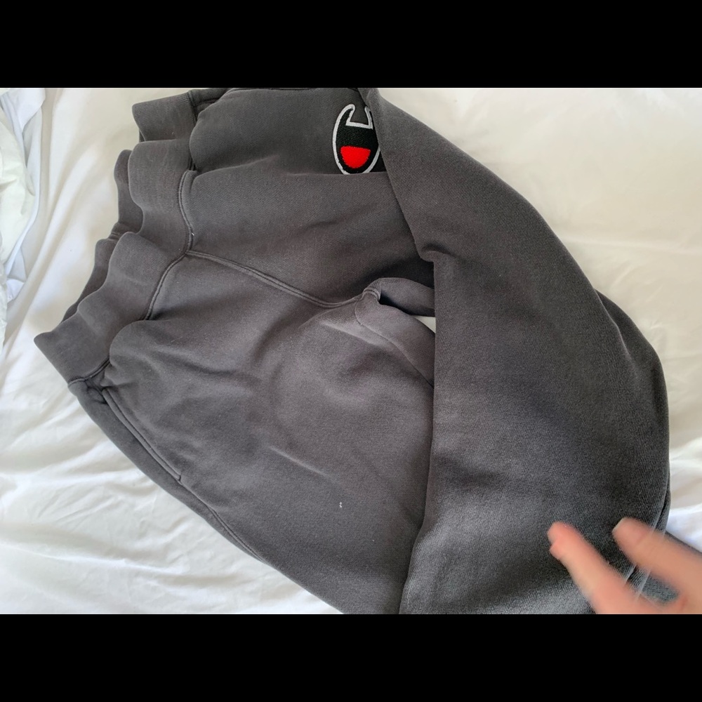 Champion red and black sweatpants!